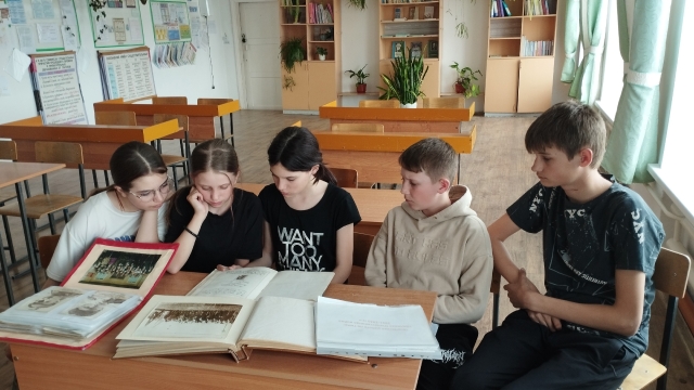Урок мужества "Победы родные лица".